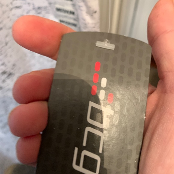 BCG white with‎ grey metallic activewear tank. NWT - Picture 3 of 7